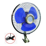 Mini Ventilador Giratorio Para Auto Camioneta Camión