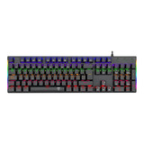 Teclado Mecanico Gamer Pc T-dagger T-tgk310 Naxos Rainbow Ep