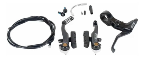 Kit De Freno En V Brake Sinz Bmx-negro Mini E60 Lopezbmx