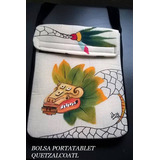 Bolsa Pintado A Mano Quetzalcoatl