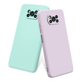 2 Fundas Protectoras De Silicona Para Xiaomi Poco X3/nfc/pro