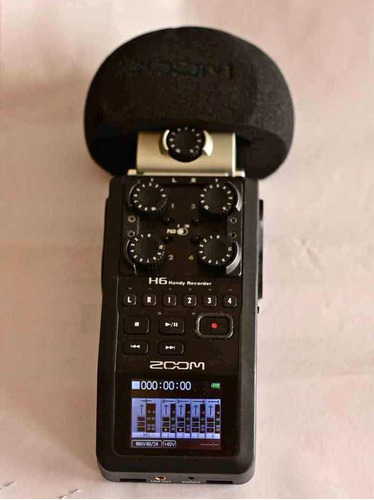 Zoom H6 Grabadora De Sonido Profesional 4 Canales + 2 Mic