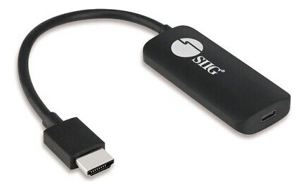 Siig Hdmi To Usb-c Port 4k 60hz Converter Adapter Cbh217 Vvc