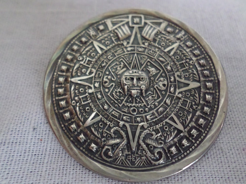 M4 Antiguo Colgante Dije Y Prendedor Plata 925 Taxco Mexico 