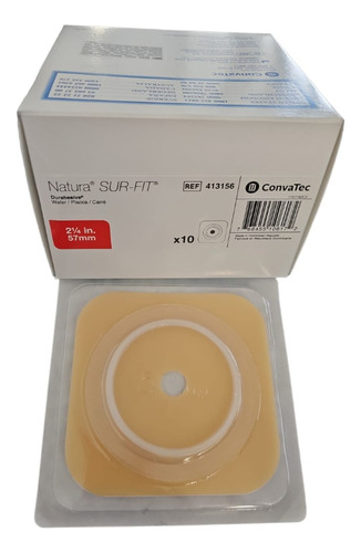 10 Placa Colostomica Transparen 57mm - Convatec (413156) V/a