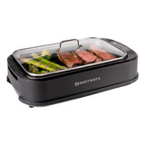 Parrilla Electrica Smokeless Grill Master Negro Easyways