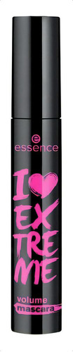 Máscara De Pestañas Essence I Love Extreme Volume 12ml 25g Color Ultra Black 1 Unidad