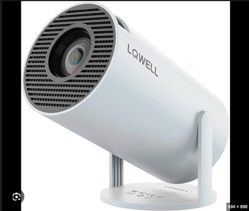 Proyector Lqwell®, Mini Proyector, Compatible Con Wifi 6, Bt
