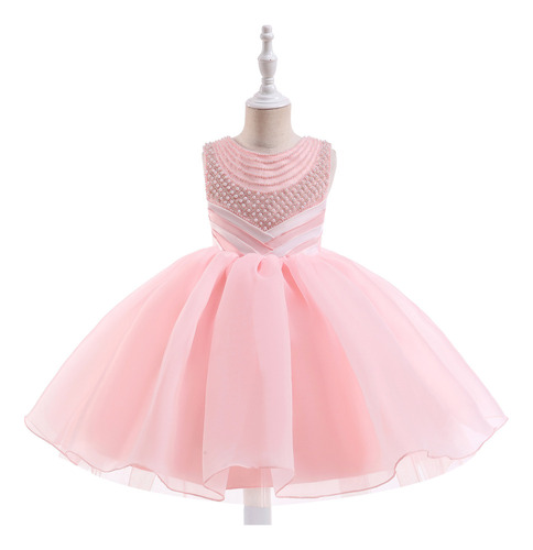 B Vestido De Novia Princess Tutu Para Niña Con Lazo De