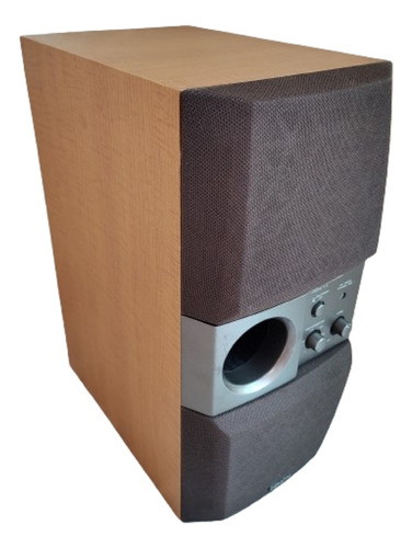 Subwoofer Ativo Denon 45w Rms, Perfeito 