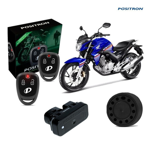 Alarme Moto Cb 250 Twister 2019 2020 Positron Pro G8