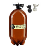 Barril De Cerveza 10 Lts Pet + Juego De Conectores Ball Lock