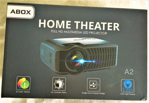 Proyector Hd, Proyector De Vídeo Lcd Abox A2