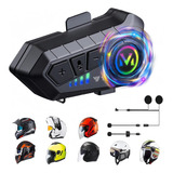 Y10 - Auriculares Bluetooth Para Casco De Motocicleta Con So