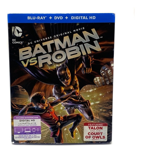 Blu-ray Batman Vs Robin / Dc Universe Original Movie