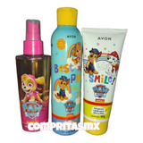 Shampo Cabello Cuerpo Colonia Gel Fijador Niño Niña Paw Patr