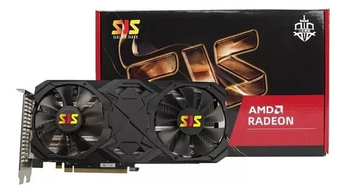 Placa De Vídeo Rx580 8gb Gddr5 256bits Dual Fan