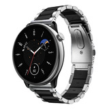 Correa D Eslabones De Acero Inoxidable Para Amazfit Gtr Mini