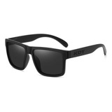 Gafas Lentes De Sol Polarizados Deportiva Negro Para Hombre