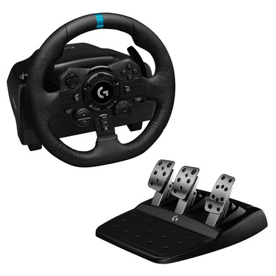 Volante De Carreras Logitech G923 Compatible Ps Y Pc Negro | Envío gratis