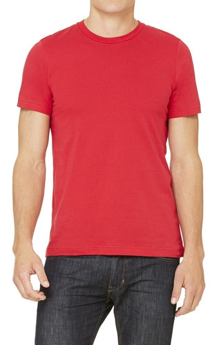 Remera Lisa Algodón Jersey Peinado Premium