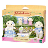 Sylvanian Families Família Dos Coelhos Floral - Epoch 5735