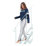 Pijama Mujer Invierno Talle Grande Lencatex Dream On 24308e