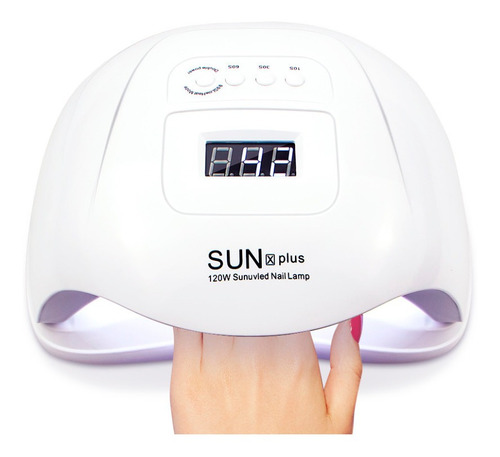 Cabine 120w Led Uv Sun X Plus Manicure Unha Gel Acrigel Nail