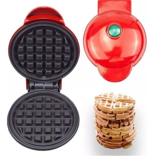 Máquina De Fazer Waffle 220v Ou 110v Grill Panqueca Elétrica