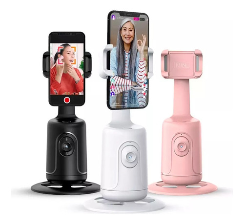 Tripé Suporte Gimbal P/ Celular Com Rastreamento Facial 360º