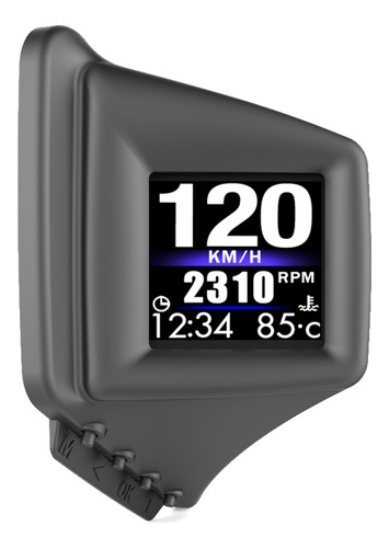 Display Frontal Do Carro, Medidor Inteligente Obd+gps De Alt