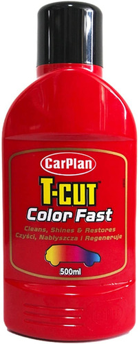 T-cut Color Rápido Final Rojo Luz Restaurador Car Polish 16 