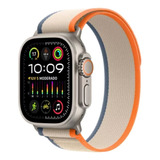 Apple Watch Ultra 2 Gps + Celular  Caja De Titanio De 49 Mm  Correa Trail Naranja/beige - S/m - Distribuidor Autorizado