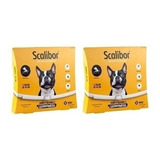 Kit 2 Coleira Scalibor Antiparasitas  Cães Pequeno E Médio