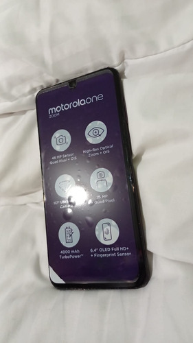 Celular Motorola One Zoom Dual Sim 128gb 4gb Ram Morado