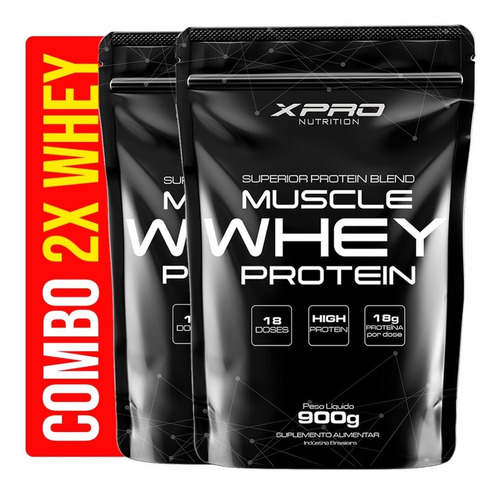 Combo Vitaminas Para Ganhar Massa Muscular (1.8kg)