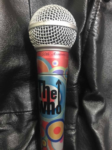 Microfono Shure Limited Edition 50 Anniversary The Who