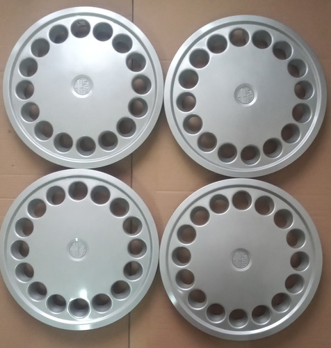 Juego De 4 Tazas Para Alfa Romeo 15 Pulgadas