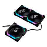 Fan Gamer Redragon By Lian Li Uni Fan Sl120 Preto 3 X 120mm Led Argb