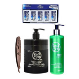 Set Aftershave Gel Afeitar 1l Portanavaja Rosa Y Dorco Prime