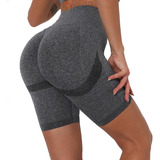 Pantalones Cortos Slim Fitness Gym Yoga Para Mujer