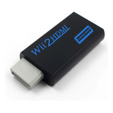 Adaptador Conversor Nintendo Wii Para Hdmi Wii2hdmi - Preto