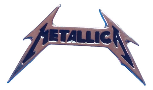 Metallica Prendedor Banda De Rock Tipo Pin Broche