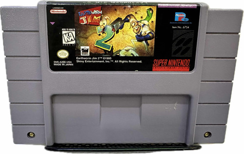 Earth Worm Jim 2 | Snes Super Nintendo Original