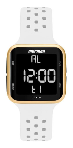 Relógio Digital Mormaii Unissex À Prova D'água Mo6600ad/8b