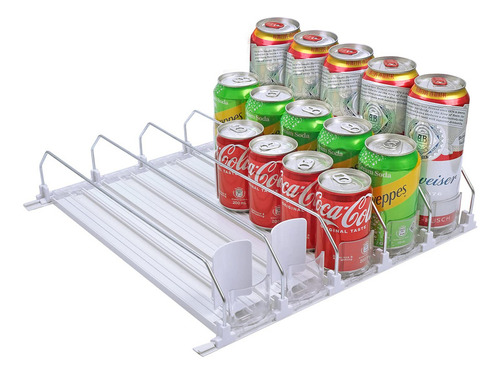 Budo Organizador De Latas De Soda Para Refrigerador, Soporte