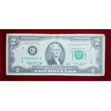 Billete 2 Dólares Estados Unidos 1976 Pick 461 G Chicago