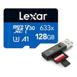 Tarjeta De Memoria Lexar 633x 128gb Microsdxc Uhs-i Class 10