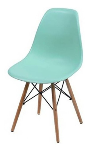 Silla Auxiliar Para Sala O Comedor Eames Verde