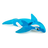 Inflable Montable Ballena Orca Flotador Intex 58523 Azul